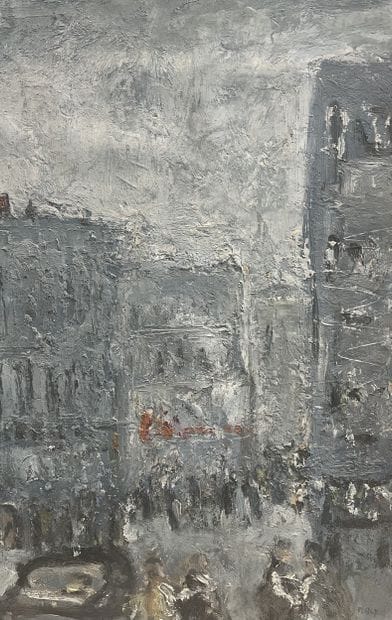 Michel MALY (1936–2018)
Lively Street Scene
Oil...