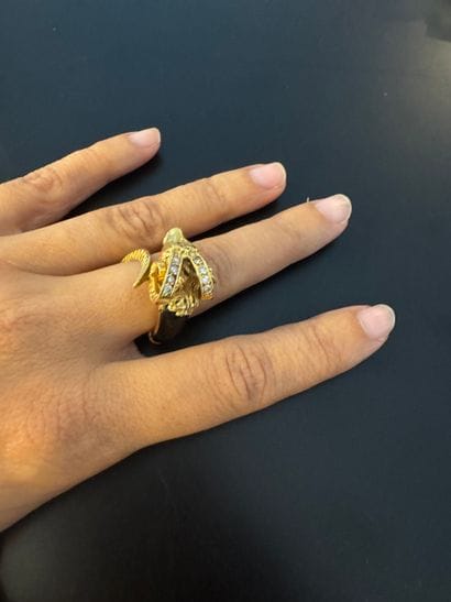 BELLIN Pierre and Jean 
750° yellow gold...