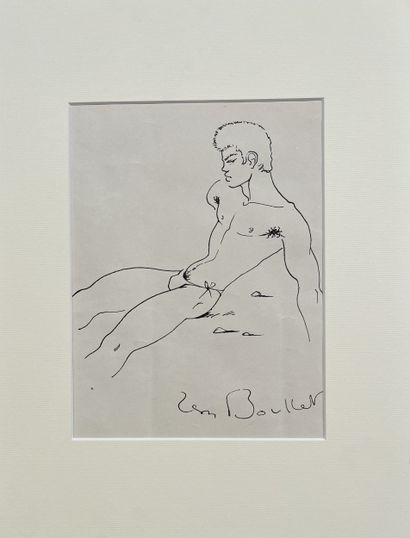Jean BOULLET (1921–1970)
Seated Young Man,...