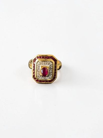 French jewelry from the mid-20th century
Rectangular,...