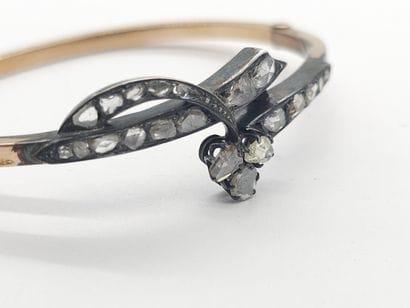WORK of the late 19th century
750° rose gold...