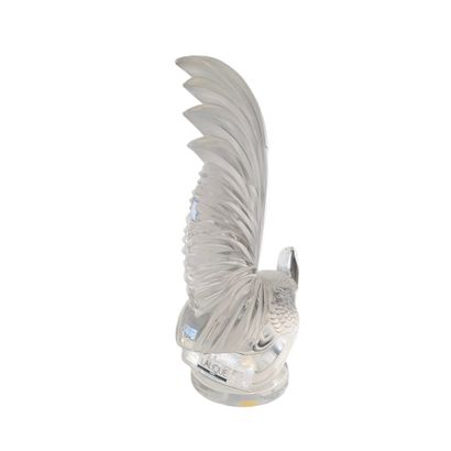 LALIQUE France
Molded, pressed, and patinated...