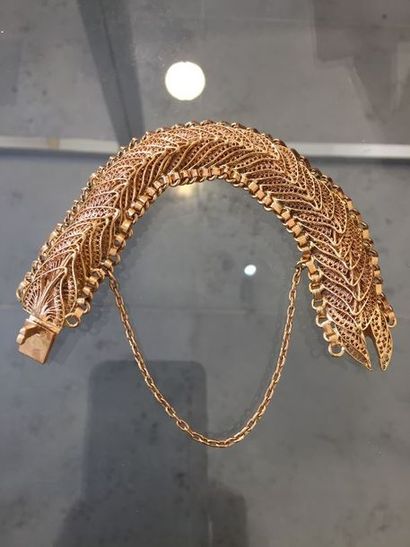 BRACELET maille souple
Travail étranger
Poids...