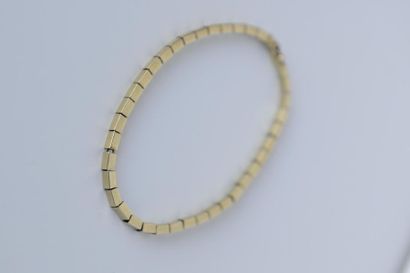 BRACELET en or jaune 750° 
Poids : 10,7 ...
