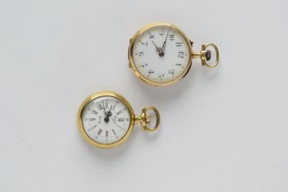 LOT de montres comprenant 
Montre de gousset...