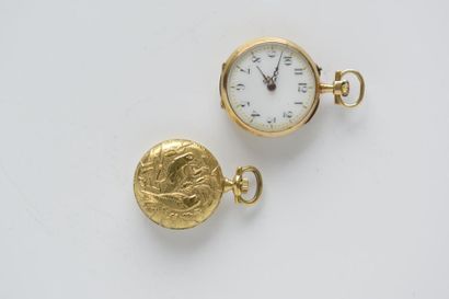 LOT de montres comprenant 
Montre de gousset...