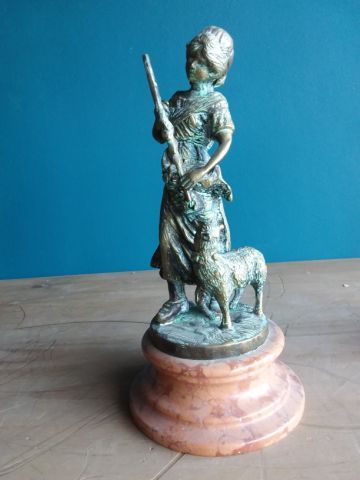 JEAN BOVERIE (1869-1910)
SUJETS en bronze...
