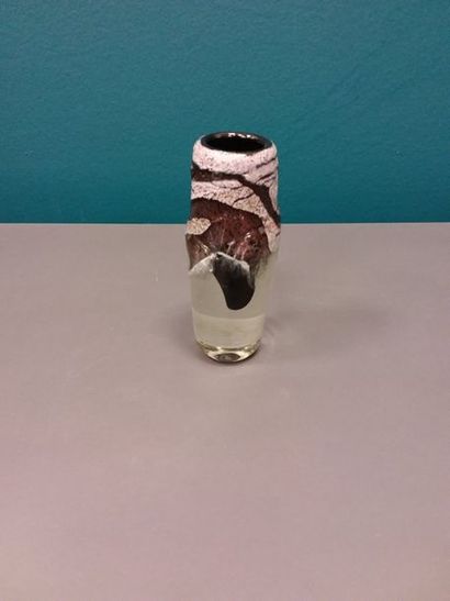 TRAVAIL Français 
Vase soliflore en verre...