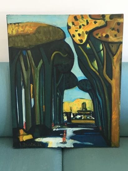 Georges BRIATA (1933)
Le Cours Mirabeau Aix...