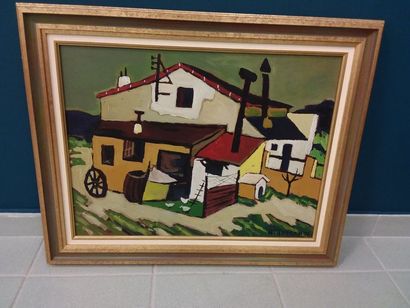 Henri AUTRAN (1926-2007)
Ferme à Gardanne
Huile...