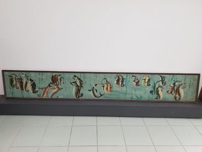 Eugène BABOULENE (1905-1994)
Frises de personnages...