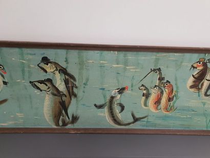 Eugène BABOULENE (1905-1994)
Frises de personnages...