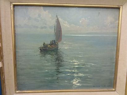 Georges LHERMITTE (1882-1967)
Le départ en...