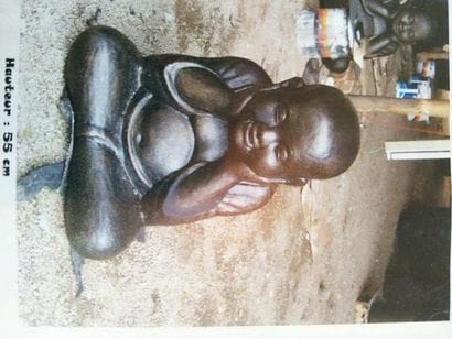 BOUDDHA
Shaolin assis en fibrociment
Hauteur...