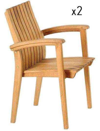 JARDINS AU BOUT DU MONDE
2 Fauteuils PERGOLATEK,...