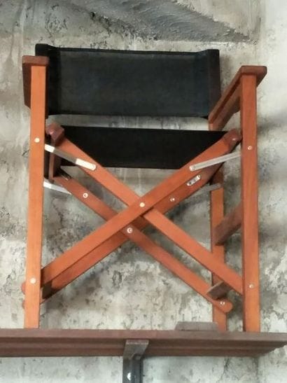 VLAEMYNCK
Chaise metteur en scène en teck,...