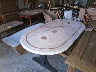 TALENTI
Plateau de Table Ovale avec incrustation...