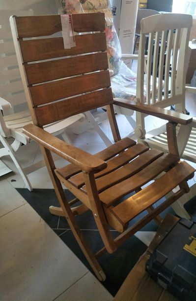 SODIBOIS
Fauteuil multiposition en bois ...