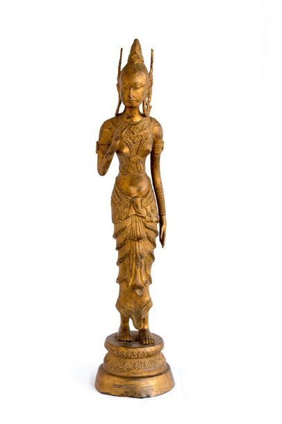 THAILANDE- TRAVAIL MODERNE 
Sculpture en...