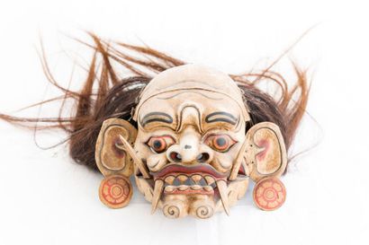 ASIE SUD EST Xxème SIECLE
Masque dragon polychrome...