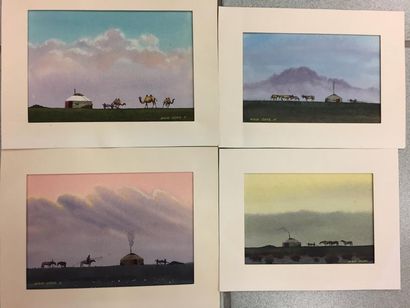 Tsultem NIAM- OSOR (1923-2001)
Paysages de...