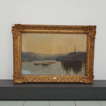 LOUIS ANATOLE TOUSSAINT (1856-1919)
Vue de...