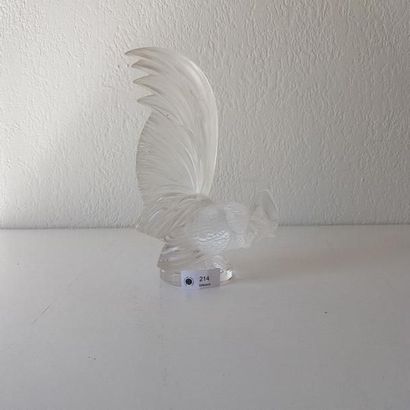 LALIQUE France
Coq Nain
Sculpture en cristal...