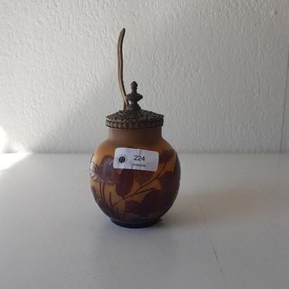 GALLE
Lampe veilleuse à motif végétal en...