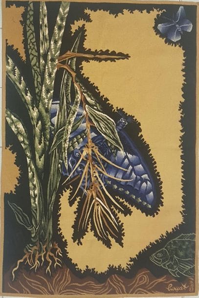 Jean LURCAT (1892-1966) -AUBUSSON
Le repos
Tapisserie...