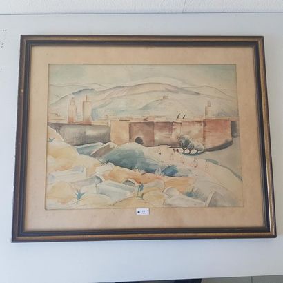 Willy EISENCHITZ (1889-1974)
Le Mont Atlas...