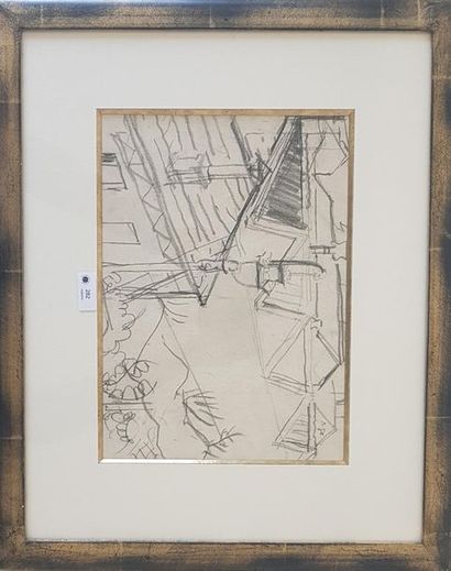 ATELIER DE Willy EISENSCHITZ (1889-1974)
Ruelle...