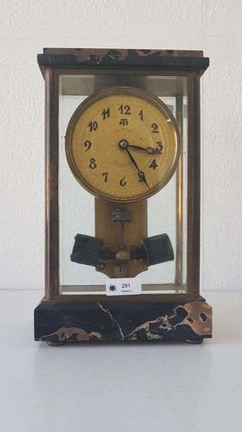 ATO
Pendule électrique,cage à quatre verres,...