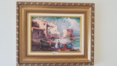 SALOMON LE TROPEZIEN
Saint-Tropez
Huile sur...