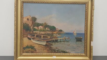 Victor SENCHET (1879-1973)
Plage de la Verne
Huile...
