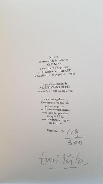 PERTUS Henri 1908-1988
Aquarelle sur papier...