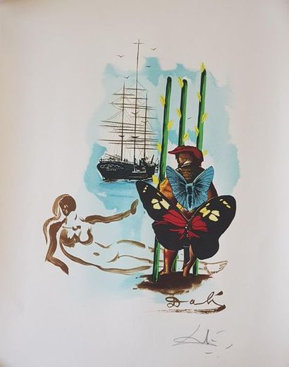 Salvador DALI (1904-1989)
Le pecheur aux...