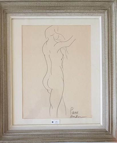 Pierre AMBROGIANI (1907-1985)
Nu féminin...