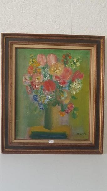Blasco MENTOR (1919-2003)
Bouquet de fleurs...