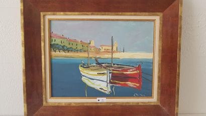 PASTORE (XX)
Martigues
Huile sur carton encadrée,...