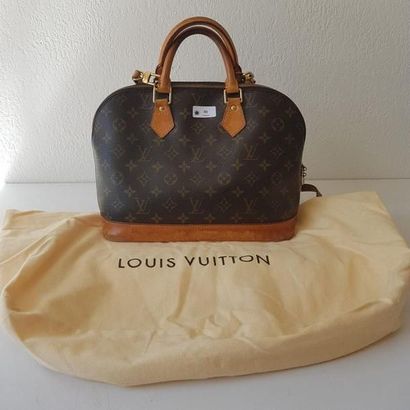 Louis VUITTON
Sac «?Alma PM?» 30cm en toile...