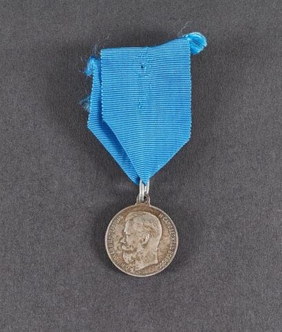 MÉDAILLE POUR LE ZÈLE, au profil de Nicolas...