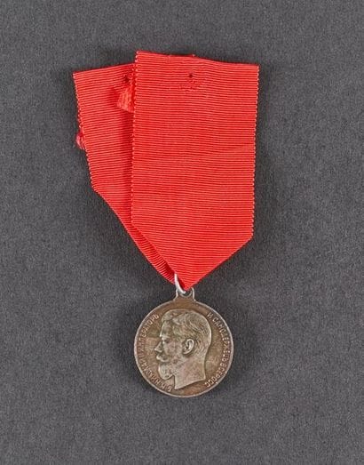 MÉDAILLE POUR LE ZÈLE, au profil de Nicolas...