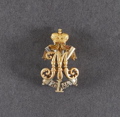 JUBILÉ DU GRAND-DUC MICHEL NICOLAEVITCH.
Insigne...