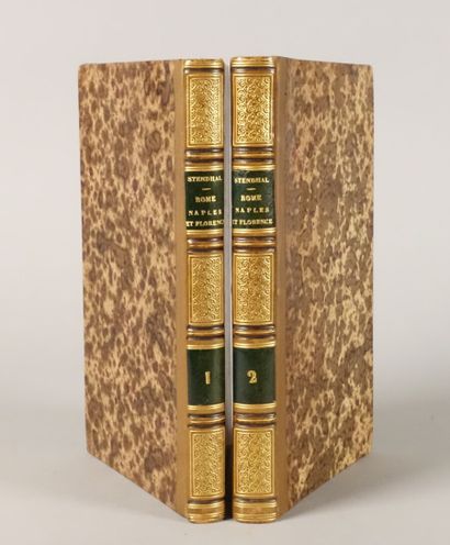 STENDHAL. Rome, Naples and Florence. Third...