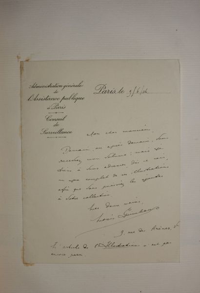 HUGO (VICTOR) AND JULIETTE DROUET. From the...