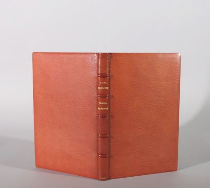 VERLAINE Paul. Biblio-Sonnets. Unpublished...