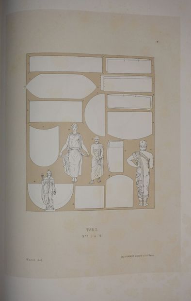 RACINET Auguste. Le Costume historique. Paris,...