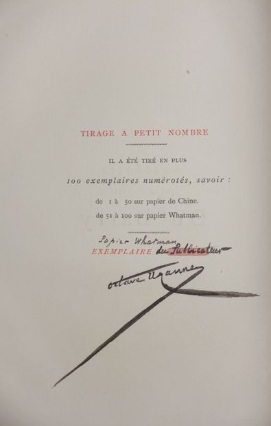 [UZANNE Octave]. ANECDOTES ON THE COUNTESS...