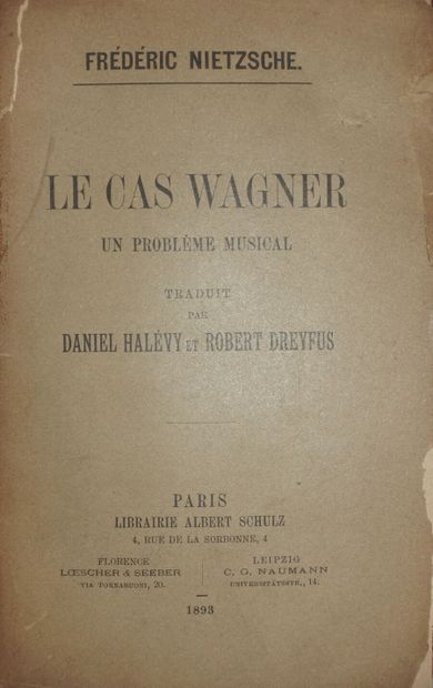 WAGNER, Richard. Art and Politics. 1st part,...