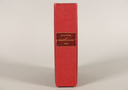 STENDHAL. Unpublished correspondence. Paris,...